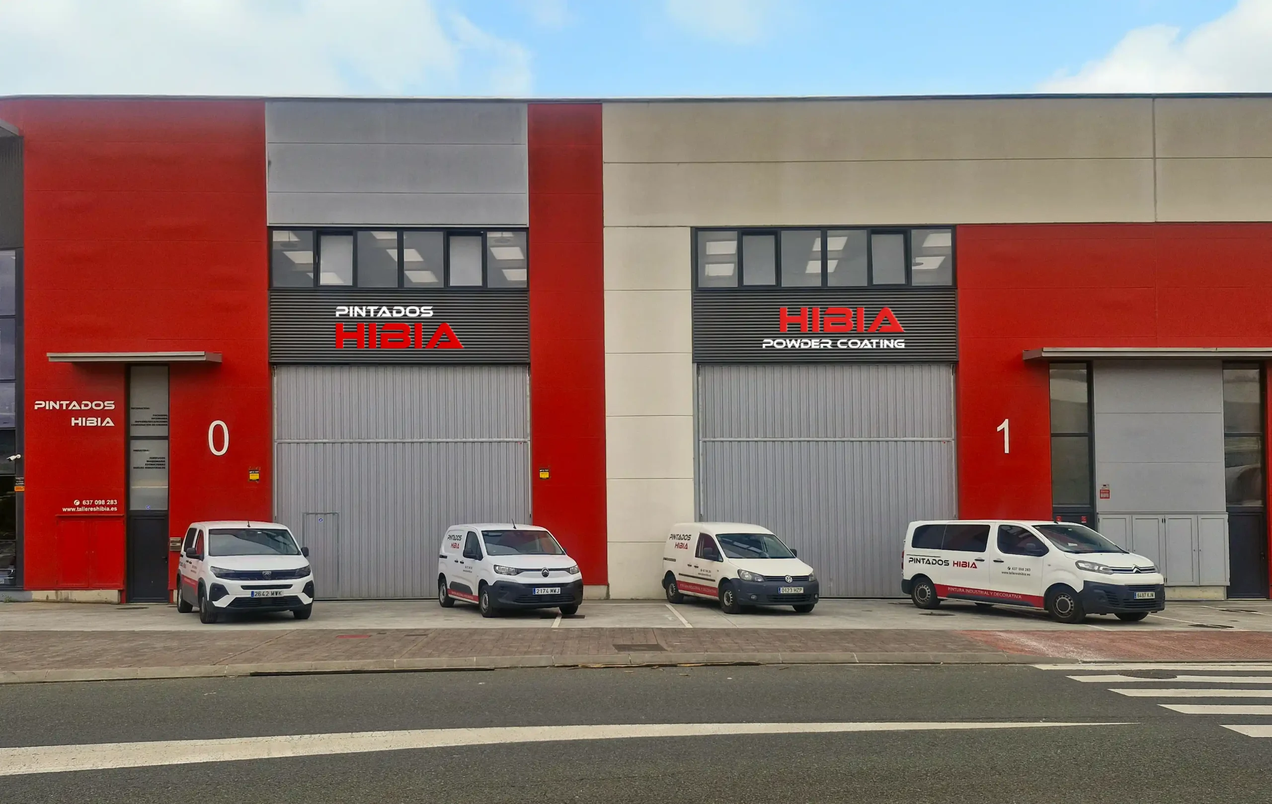 Pintura industrial y decorativa de servicio en Iurreta, Durango y Abadiño (Bizkaia)